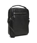 Мужская кожаная сумка Keizer K15608a-black фото, картинка, изображение