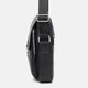Чоловіча шкіряна сумка Borsa Leather k19747-black картинка, зображення, фото