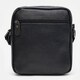 Мужская кожаная сумка Borsa Leather K12333-black фото