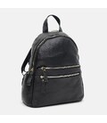 Женский кожаный рюкзак Borsa Leather k1s005-black фото, картинка, изображение