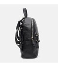 Женский кожаный рюкзак Borsa Leather k1s005-black фото, картинка, изображение