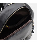 Женский кожаный рюкзак Borsa Leather k1s005-black фото, картинка, изображение