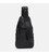 Чоловічий шкіряний рюкзак через плече Borsa Leather k1338-black картинка, зображення, фото