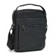 Чоловіча шкіряна сумка Borsa Leather k1885-black картинка, зображення, фото