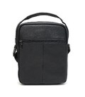 Мужская кожаная сумка Borsa Leather k1885-black фото, картинка, изображение