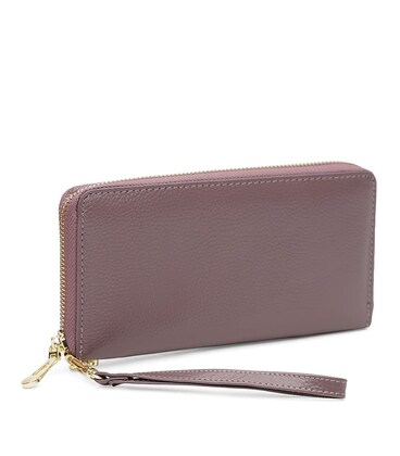 Женский кожаный кошелек Borsa Leather k12707v-violet фото, картинка, изображение