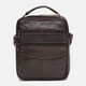 Мужская кожаная сумка Borsa Leather K12314br-brown фото