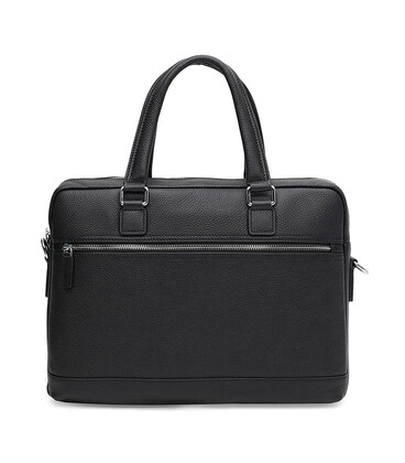 Мужская кожаная сумка Borsa Leather K16613-1-black фото, картинка, изображение