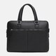 Чоловіча шкіряна сумка Borsa Leather K16613-1-black картинка, зображення, фото