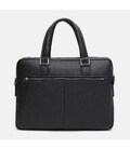 Мужская кожаная сумка Borsa Leather K16613-1-black фото, картинка, изображение