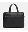 Мужская кожаная сумка Borsa Leather K16613-1-black фото, картинка, изображение