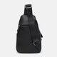 Мужской кожаный рюкзак Keizer K11908bl-black фото