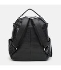 Женский кожаный рюкзак Keizer K12108bl-black фото, картинка, изображение