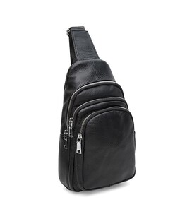 Чоловічий шкіряний рюкзак Keizer K11613bl-black картинка, зображення, фото