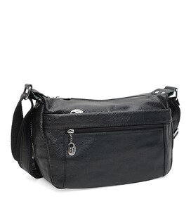 Жіноча шкіряна сумка Keizer K1024bl-black картинка, зображення, фото