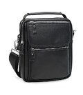 Чоловіча шкіряна сумка Keizer K18209bl-black картинка, зображення, фото