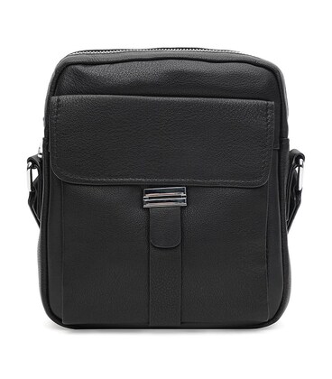 Чоловіча шкіряна сумка Ricco Grande K12043bl-black картинка, зображення, фото