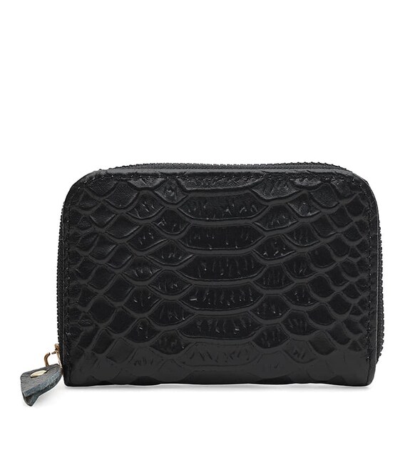 Женская кожаная визитница Keizer K15198bl-black фото, картинка, изображение