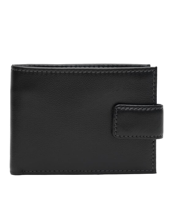 Мужское кожаное портмоне Ricco Grande K1434-a-black фото, картинка, изображение