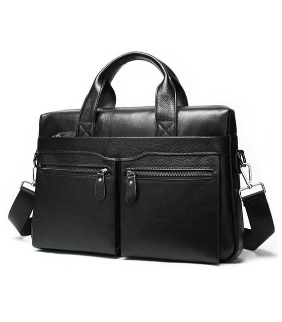 Мужская сумка кожаная Keizer k17122a-black фото, картинка, изображение