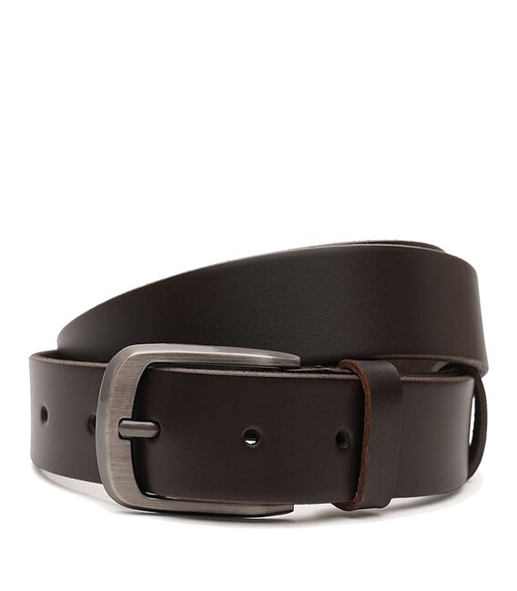 Чоловічий шкіряний ремінь Borsa Leather V1125FX03-brown картинка, зображення, фото