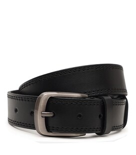 Мужской кожаный ремень Borsa Leather V1115FX02-black фото, картинка, изображение