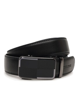 Мужской кожаный ремень Horse Imperial V1HRS918-black фото, картинка, изображение