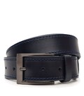 Мужской кожаный ремень Borsa Leather V1115FX13-navy фото, картинка, изображение