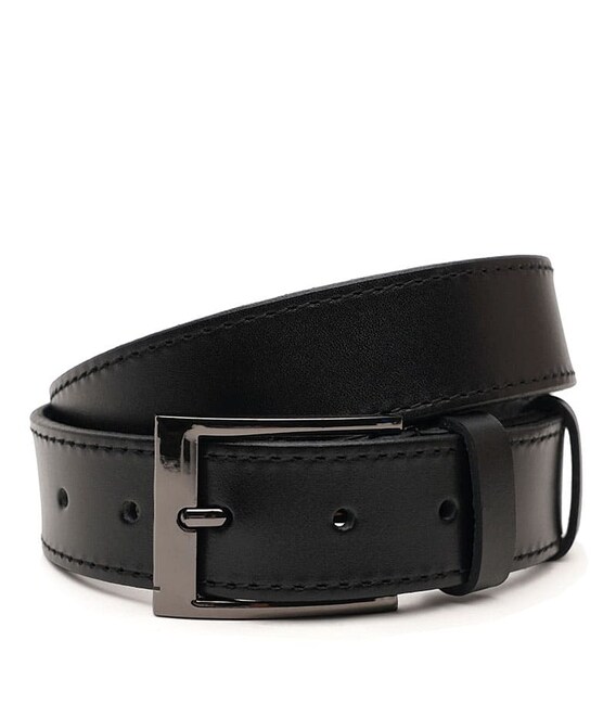 Чоловічий шкіряний ремінь Borsa Leather V1125FX11-brown картинка, зображення, фото