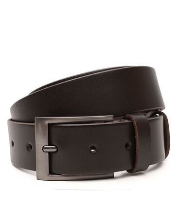 Мужской кожаный ремень Borsa Leather V1115FX11-brown фото, картинка, изображение