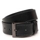 Мужской кожаный ремень Borsa Leather V1115FX10-black фото