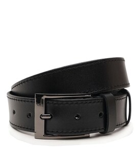 Мужской кожаный ремень Borsa Leather V1125FX09-black фото, картинка, изображение