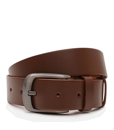 Чоловічий шкіряний ремінь Borsa Leather V1125FX07-brown картинка, зображення, фото