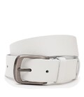 Чоловічий шкіряний ремінь Borsa Leather V1115FX06-white картинка, зображення, фото
