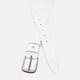 Мужской кожаный ремень Borsa Leather V1115FX06-white фото