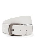 Чоловічий шкіряний ремінь Borsa Leather V1125FX06-white картинка, зображення, фото