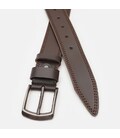 Чоловічий шкіряний ремінь Borsa Leather V1125FX22-brown картинка, зображення, фото