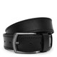 Мужской кожаный ремень Borsa Leather V1115FX20-black фото
