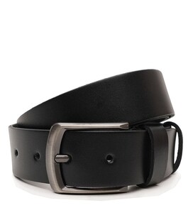 Чоловічий шкіряний ремінь Borsa Leather V1125FX19-black картинка, зображення, фото