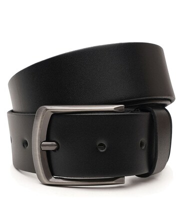 Мужской кожаный ремень Borsa Leather V1115FX19-black фото, картинка, изображение