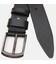 Чоловічий шкіряний ремінь Borsa Leather V1115FX19-black картинка, зображення, фото