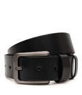 Чоловічий шкіряний ремінь Borsa Leather V1125FX15-black картинка, зображення, фото