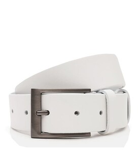 Мужской кожаный ремень Borsa Leather V1115FX14-white фото, картинка, изображение