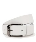 Жіночий шкіряний ремінь Borsa Leather V1FX34-white картинка, зображення, фото