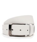 Чоловічий шкіряний ремінь Borsa Leather V1115FX49-white картинка, зображення, фото