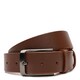 Чоловічий шкіряний ремінь Borsa Leather V1115FX46-brown картинка, зображення, фото