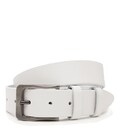 Мужской кожаный ремень Borsa Leather V1125FX43-white фото, картинка, изображение
