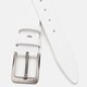 Мужской кожаный ремень Borsa Leather V1125FX43-white фото