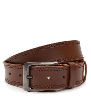 Чоловічий шкіряний ремінь Borsa Leather V1125FX41-brown картинка, зображення, фото