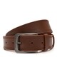 Мужской кожаный ремень Borsa Leather V1115FX41-brown фото